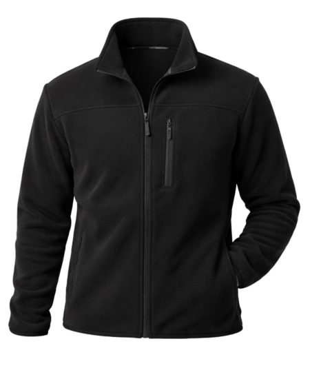 Siyah 3 Cepli Polar Ceket