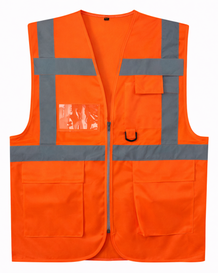 Mühendis İkaz Yeleği Turuncu
