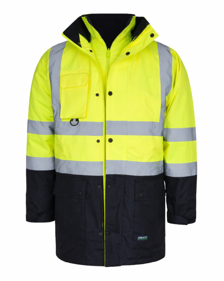 IZRASA 300 D Oxford 5+1 Reflektörlü Yeşil Parka