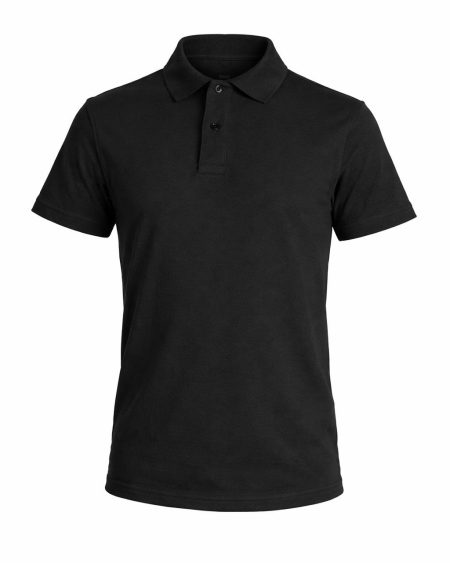 Siyah Polo Yaka T-Shirt