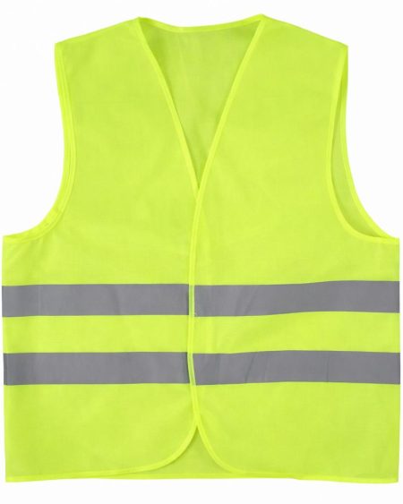 Çift Şeritli İkaz Yeleği Sarı